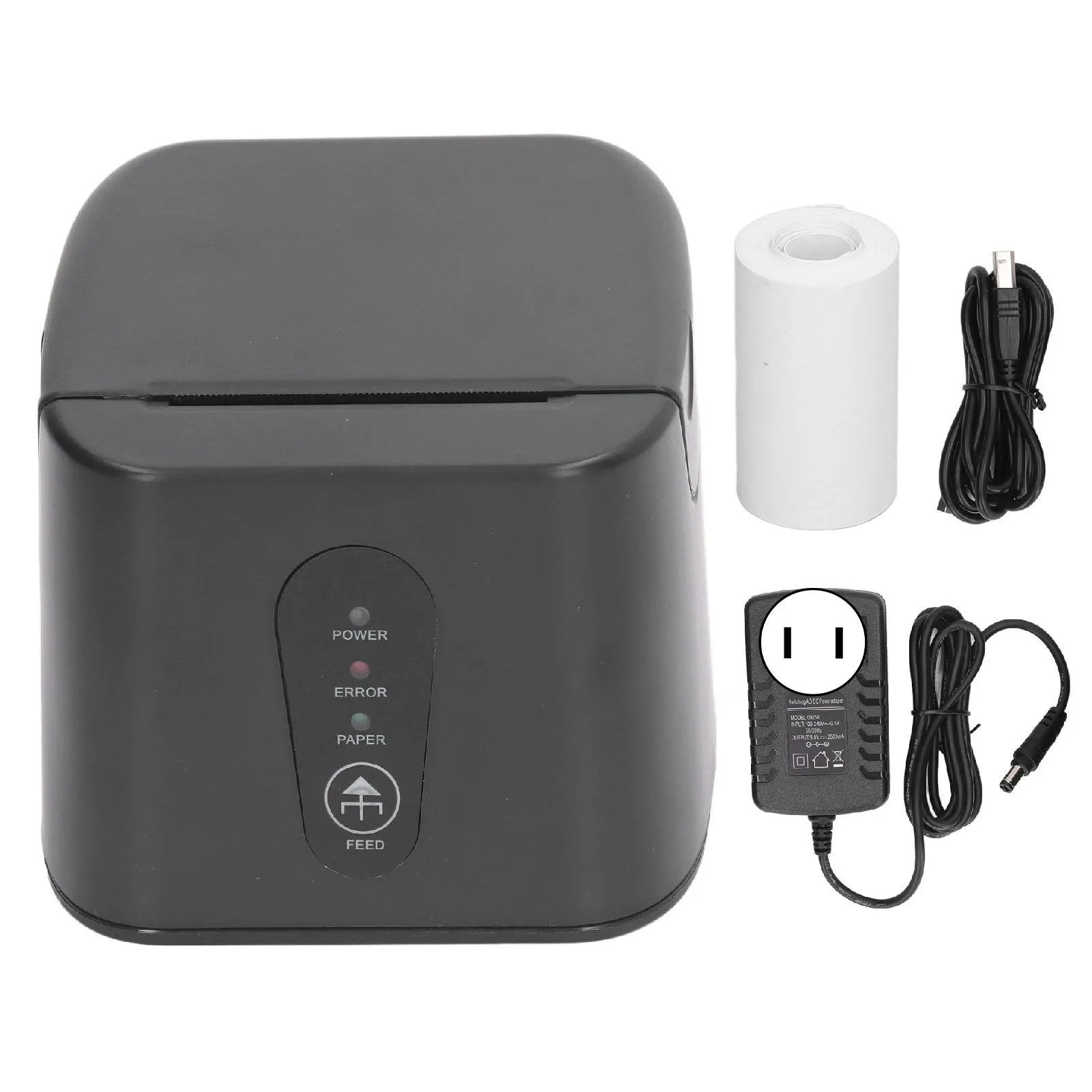 【New】Bluetooth Thermal Receipt Printer Thermal Receipt Printer Cutter 58mm USB and Bluetooth Wireless POS