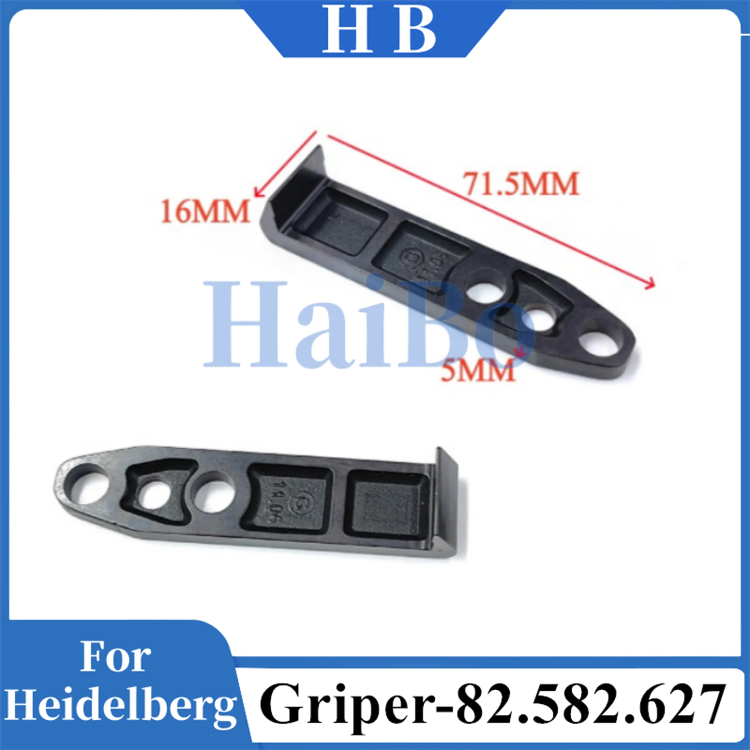 HaiBo Best Quality SM102 Reversing Machine Rear Gun Hoe Jaws 82.582.627 For Heidelberg SM102