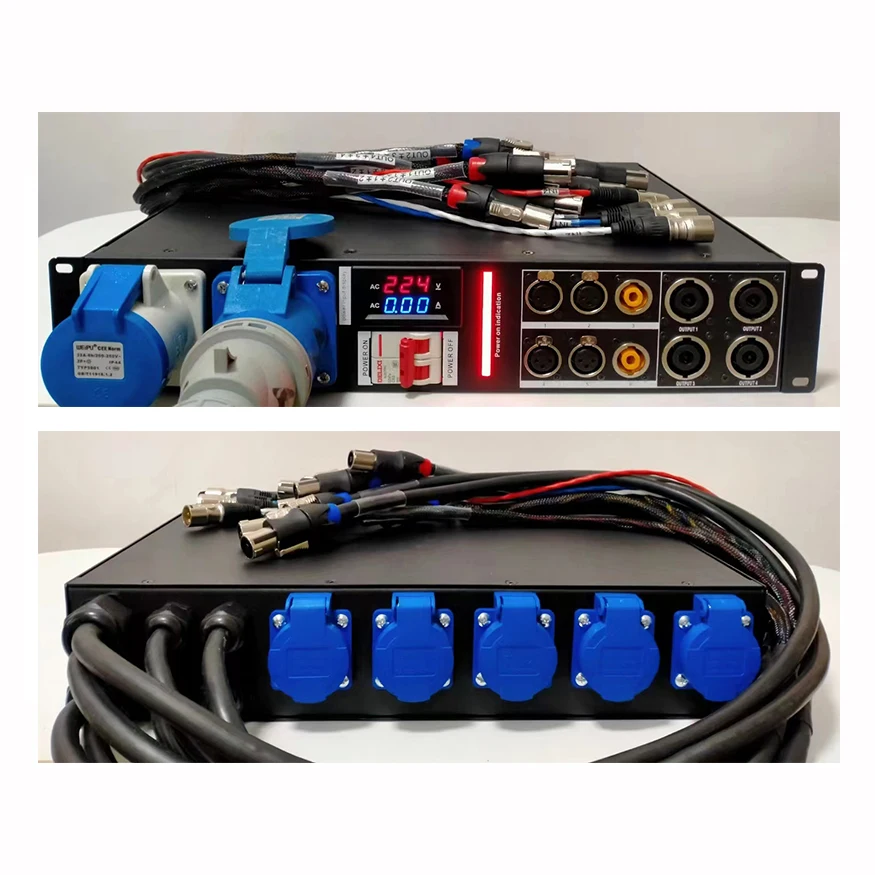 Gold Seller Stage Power Manage Box Professional Stage Performance Power Distribution Box