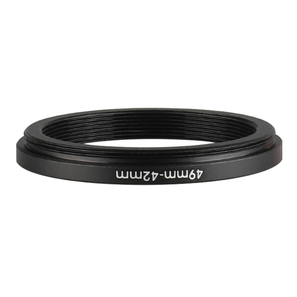 New Camera Lens Filter Metal Adapter Ring 49mm-42mm Step Down Ring Set 49 To 42 49-42mm 49-42 Filter Adapter Camera Adapter Ring