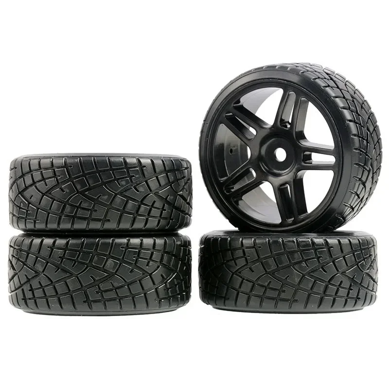 For MJX HYPER GO 14303 14302 14301 Tamiya TT01 TT02  Plastic hubcapTires Rally CNC High Strength Plastic hubcap Height increasin