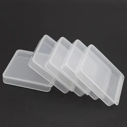 Transparent Small Clear Plastic Box Mini Small PP Storage Component Boxs Collection Packaging Plastic Jewelry watch parts Box