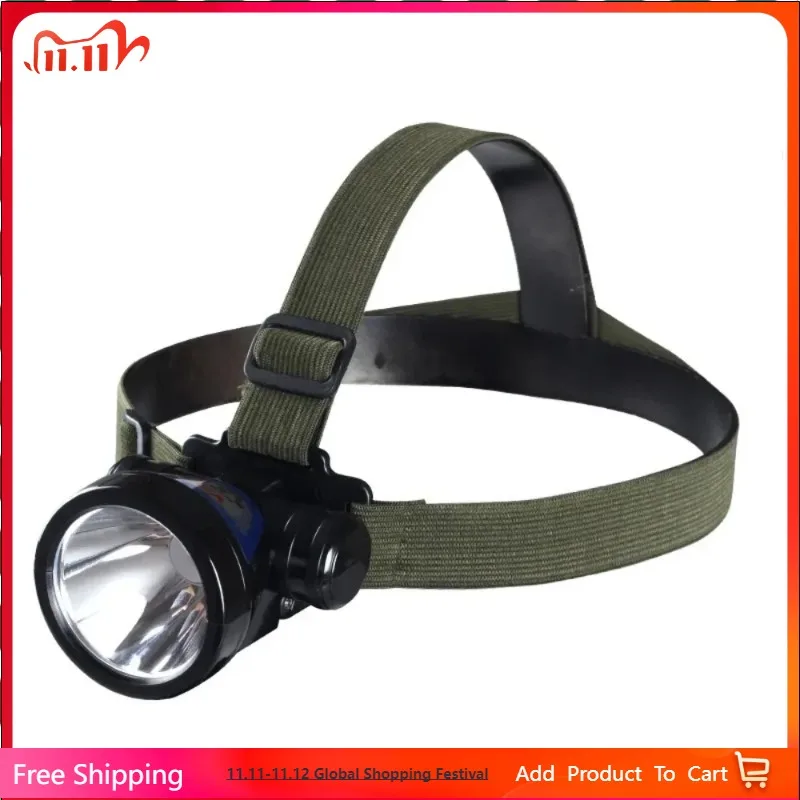 

Rechargeable LED Headlamp with Flashlight Strong Light Long Range for Night Fishing Family Mountaineering Small Mining Lamp