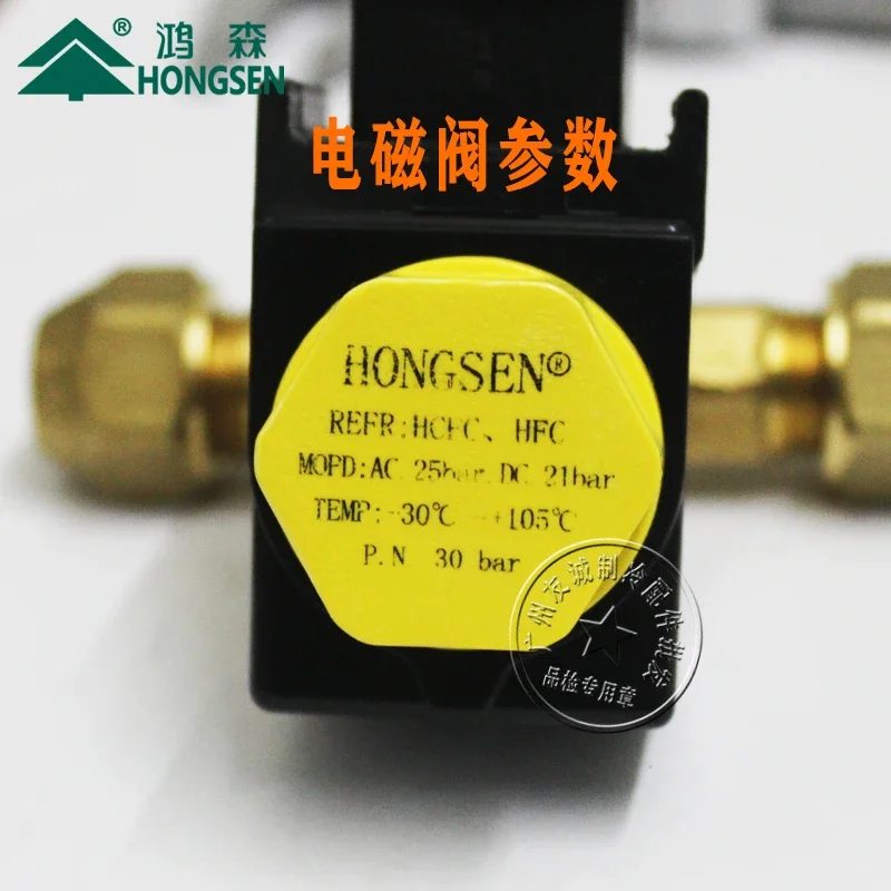 1064-3 Solenoid valve Refrigerant globe valve Air conditioning cold storage Heat pump control 220/380V screw welding