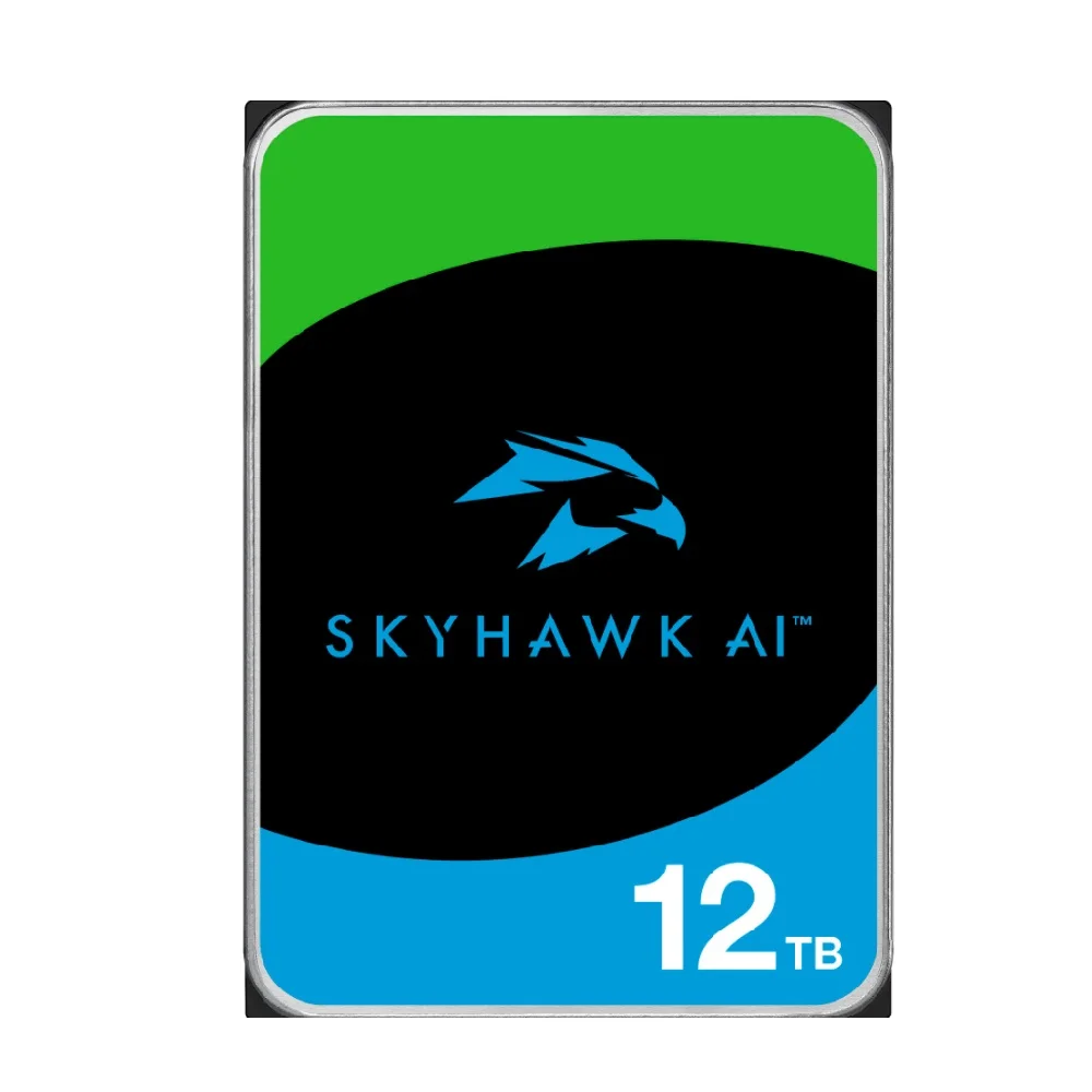 

Новый жесткий диск Seagt Skyhawk AI ST12000VE001, 12 ТБ, внутренний сетевой видеорегистратор 3,5 дюйма SATA (SATA/600), устройство для камеры