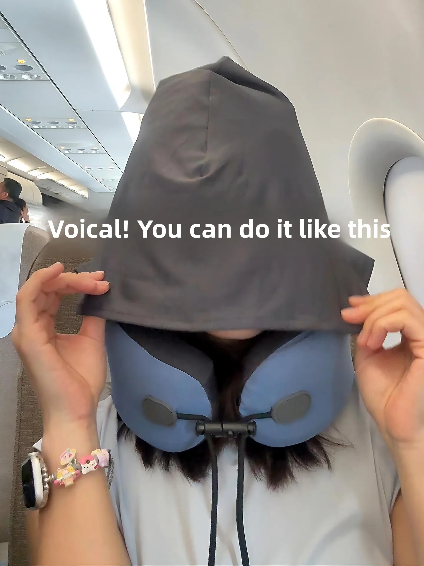

Memory Foam U-aped Ne Pillow Travel Portable Hat Support Strong S Long Distance Plane Special Use Comfortable Brea...