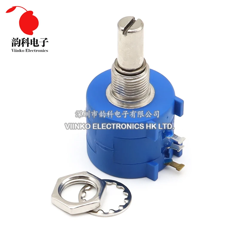 1PCS 3590S series potentiometer 500 1K 2K 5K 10K 20K 50K 100K ohm 3590S-2-103L 3590S 201 202 203 501 502 503 101 102 103 104