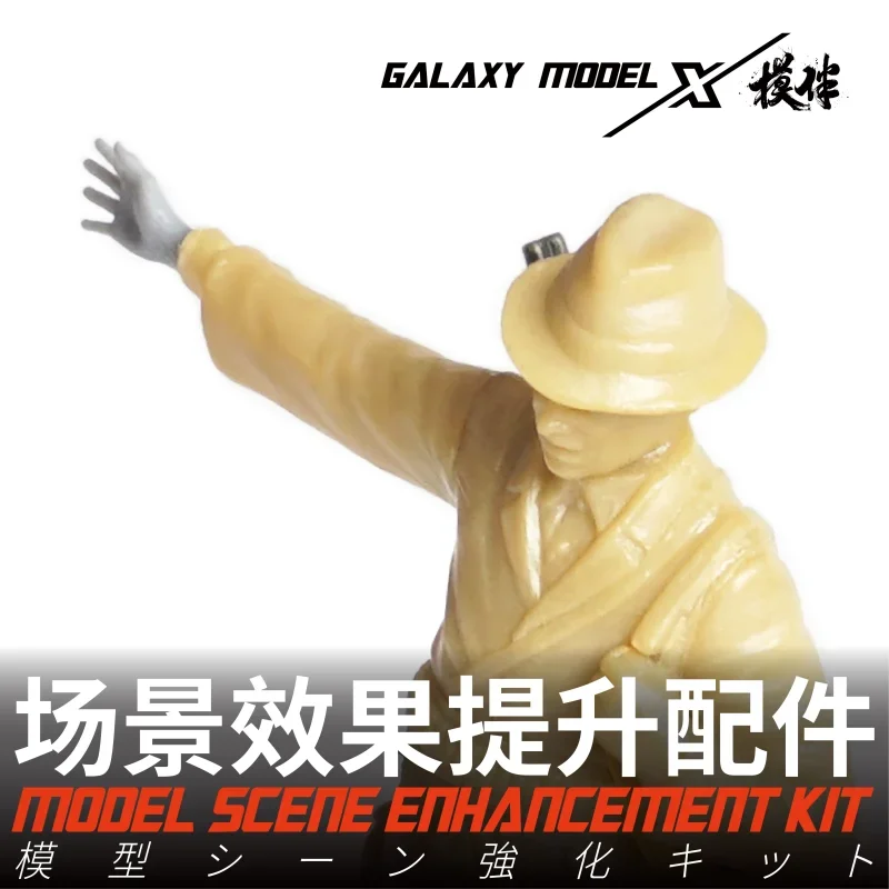 Galaxy 3D Geprinte Hars Onderdelen Infanterie Hand Signalen Model Verbetering voor 1/35 Model Scène Combat Operation Hand Signalen