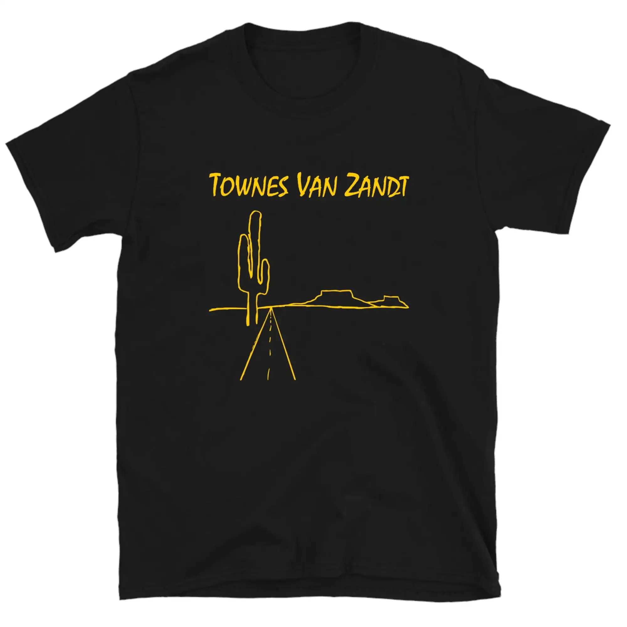 Camiseta Townes Van Zandt Road cantos