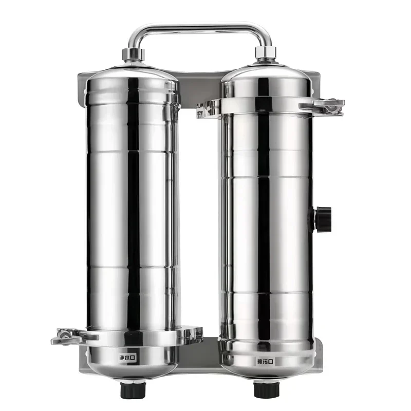 

2025 Double Core Ultrafiltration Water Purifiers Drinking Tap Well Water Filters Household Commercial Water Carbon Sediment Filt