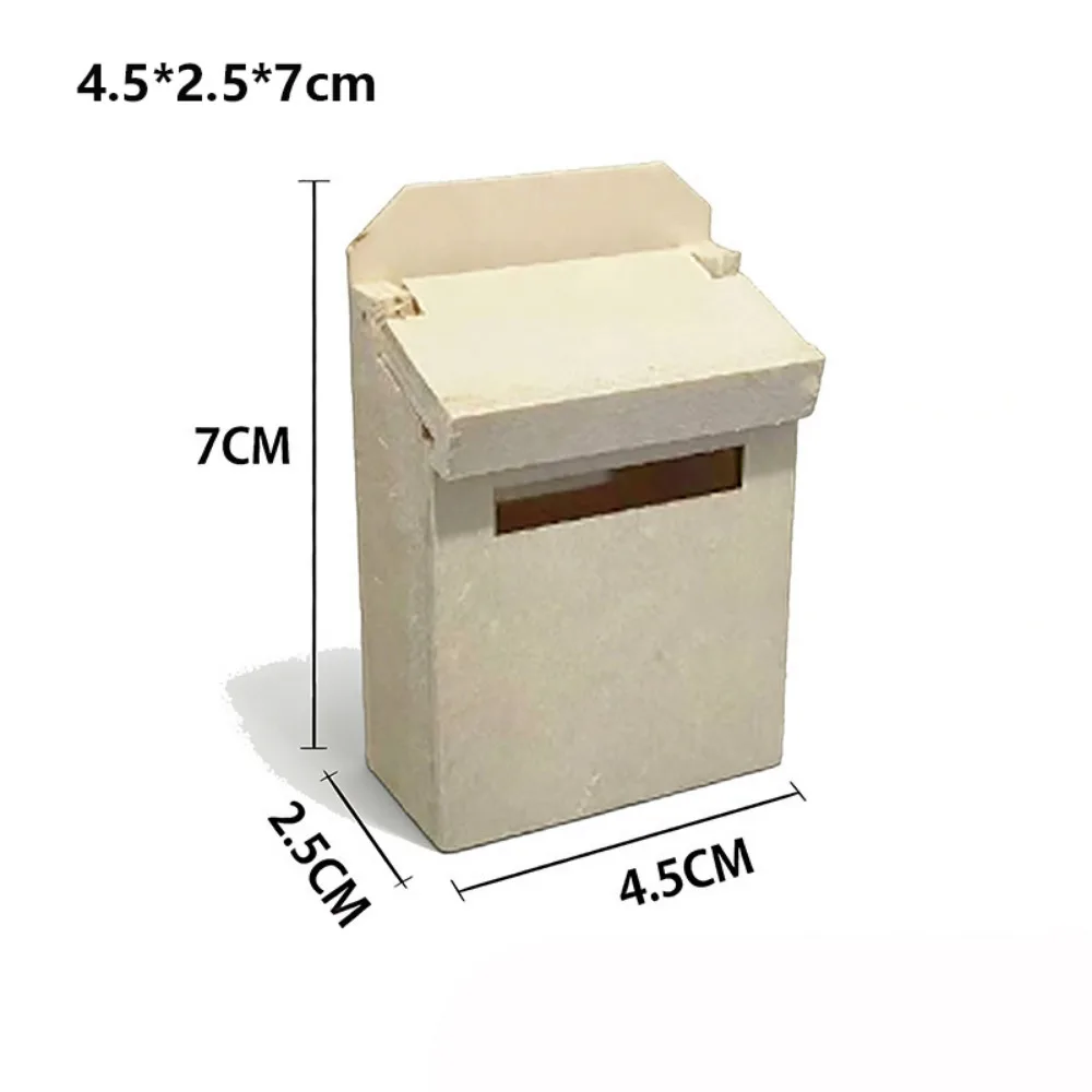 New Multi Styles Simulation Furniture Mini Cute Dollhouse Miniature Wood Door House Furniture DIY Accessories