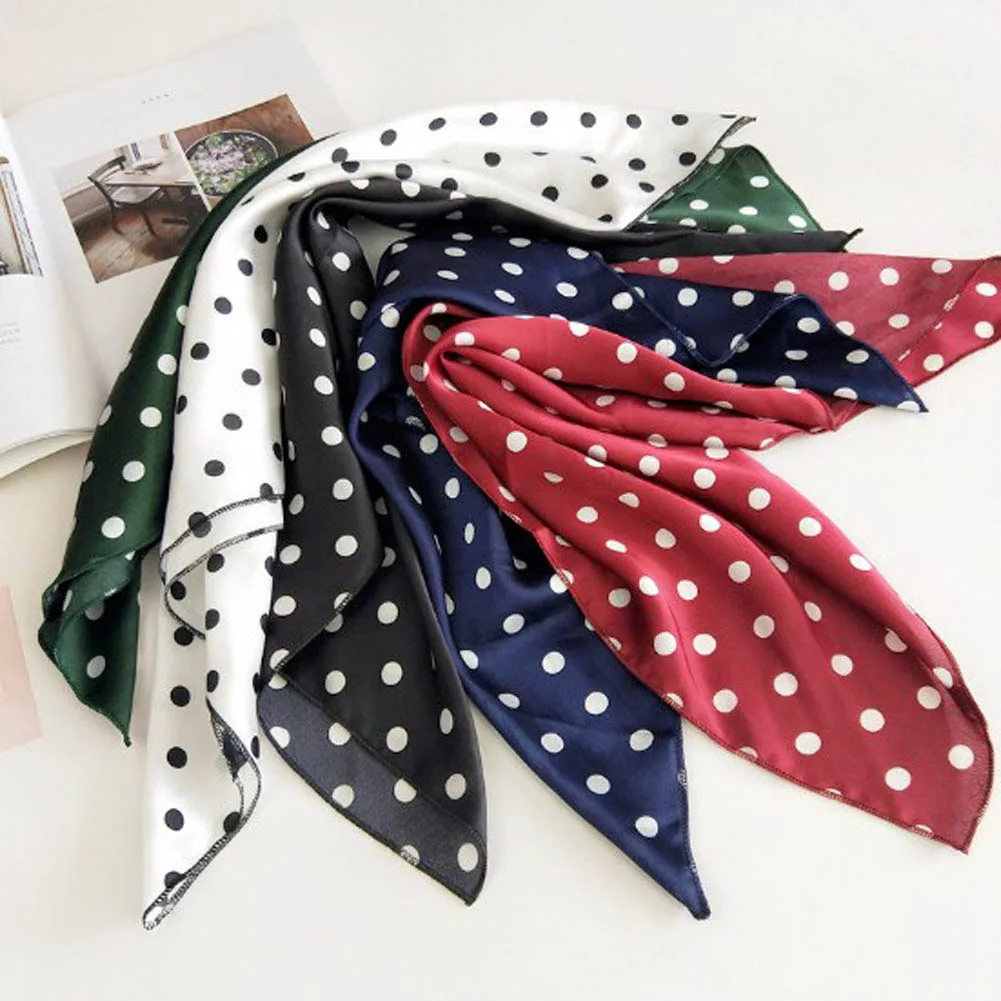 50*50cm Women Silk Scarves Professional Scarf Women Luxury Hijabs For Woman Bandana Headband Handkerchief Headscarf Cachecol 스카프