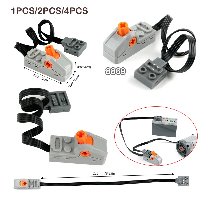 

Technical Power Fucntions Parts 8869 Polarity Current Control Switch for MOC Building Blocks For LED Light Link Line And Motor