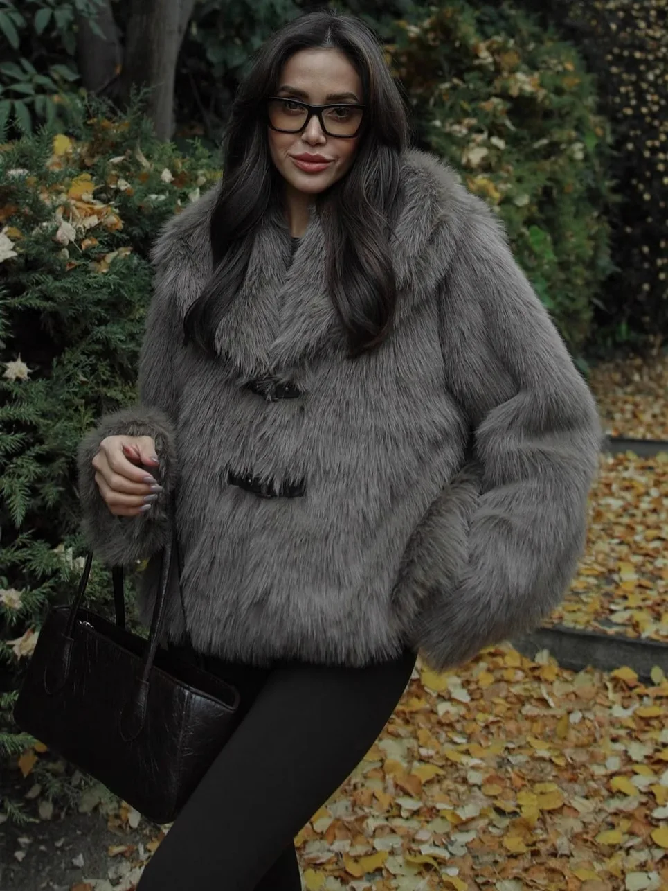 Abrigos de leopardo de piel sintética para mujer, ajustados, para baile, totalmente modernos, térmicos, puros, resistentes al viento, ceñidos, de longitud media, fluidos y delgados