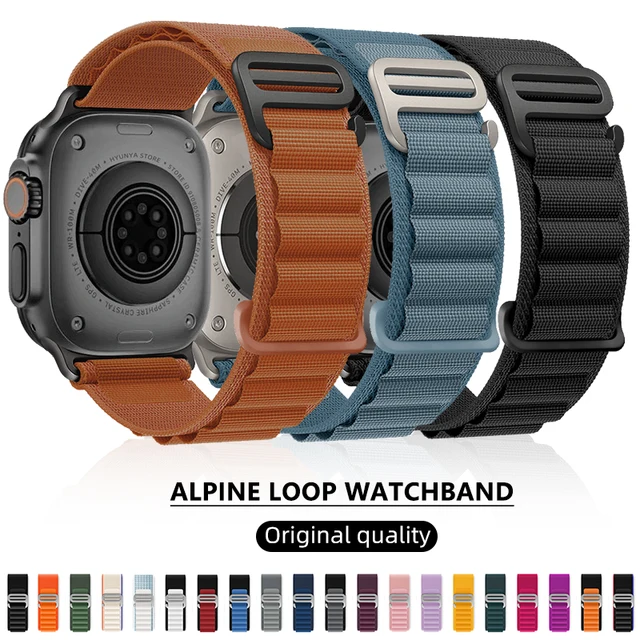 Pasek Alpine do Apple Watch Band Ultra 2 3, bransoletka do zegarka 45mm 49mm 42mm 46mm 44mm 41mm 40mm, Iwatch Series 11 9 8 7 6 SE 10