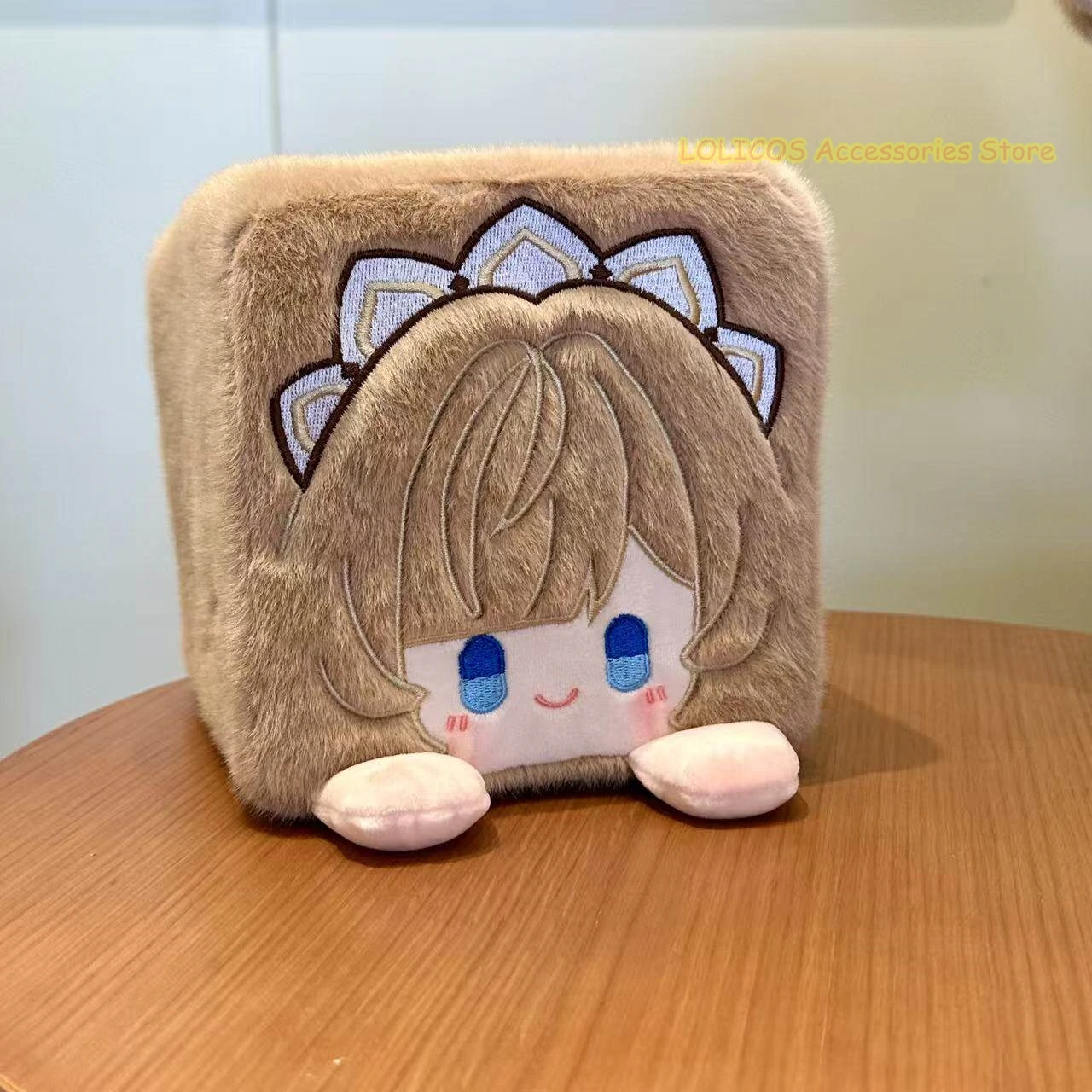 Sandrone Marionette Genshin Impact Series Cute Square Dango Cartoon Game 15cm Funny Pillow Anime Props Birthday Gift view 2