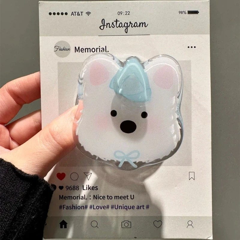 

Cute Ins-Style Cartoon Shiba Inu Pattern - MagSafe Compatible Magnetic Phone Stand, Strong Adsorption