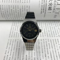 Tianjin Seagull brand black shell strip nail black surface automatic mechanical women's watch, diameter 28mm