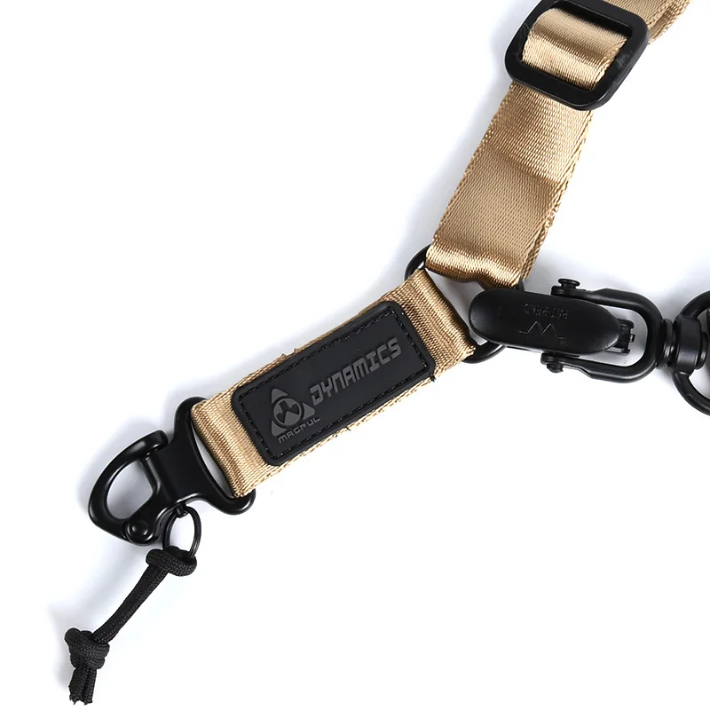 Szelki taktyczne MS2 z podwójnym mocowaniem, wielofunkcyjna smycz, pasek do broni, wojskowy styl, taktyczny pasek do karabinu, pasek do pistoletu airsoftowego.