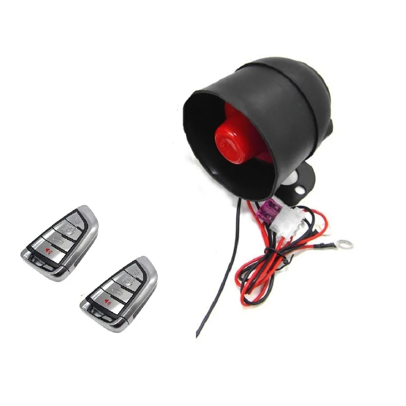 

Universal Car Burglar Alarm Vehicle Security System Protection Remote Control Door Lock Vehicle Anti-theft System 2 Remote