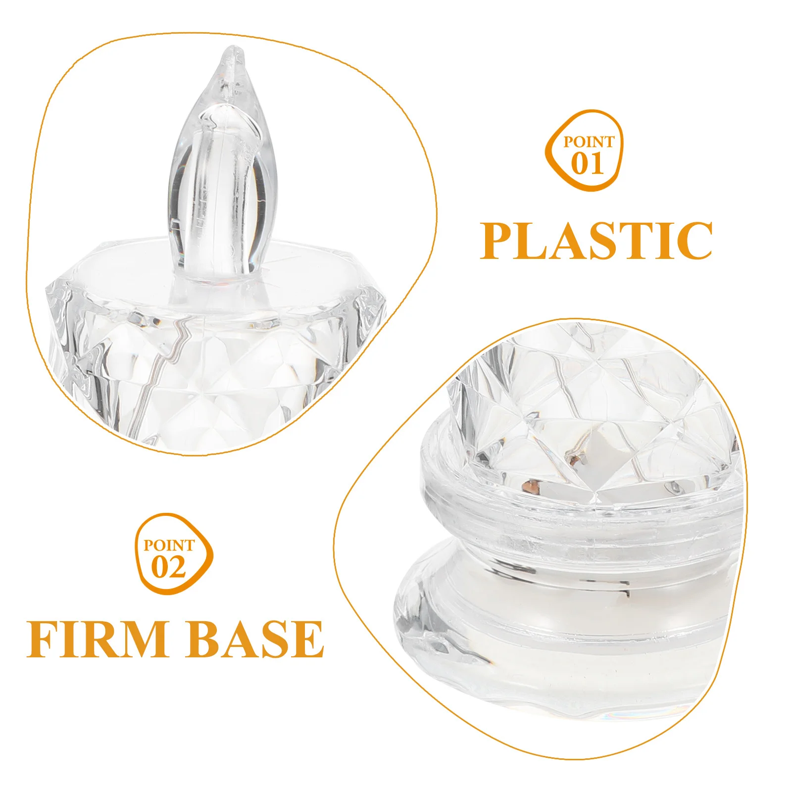 2 قطعة LED مصباح كهربائي محاكاة الشموع عديمة اللهب لغرفة النوم منضدية الديكور عطلة لوازم الحفلات #2