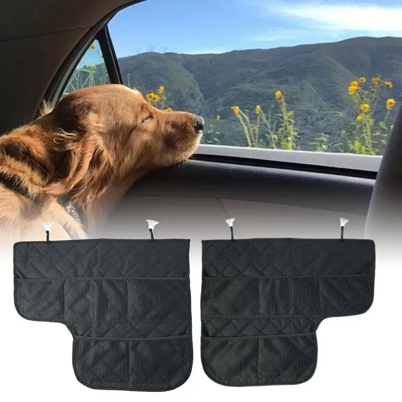 

Car Door Covers For Dogs Puppy Scratch Guard For Car Door Auto Pet Anti-Scratching Cover Vehicle Interior Guard For Sedan Truck