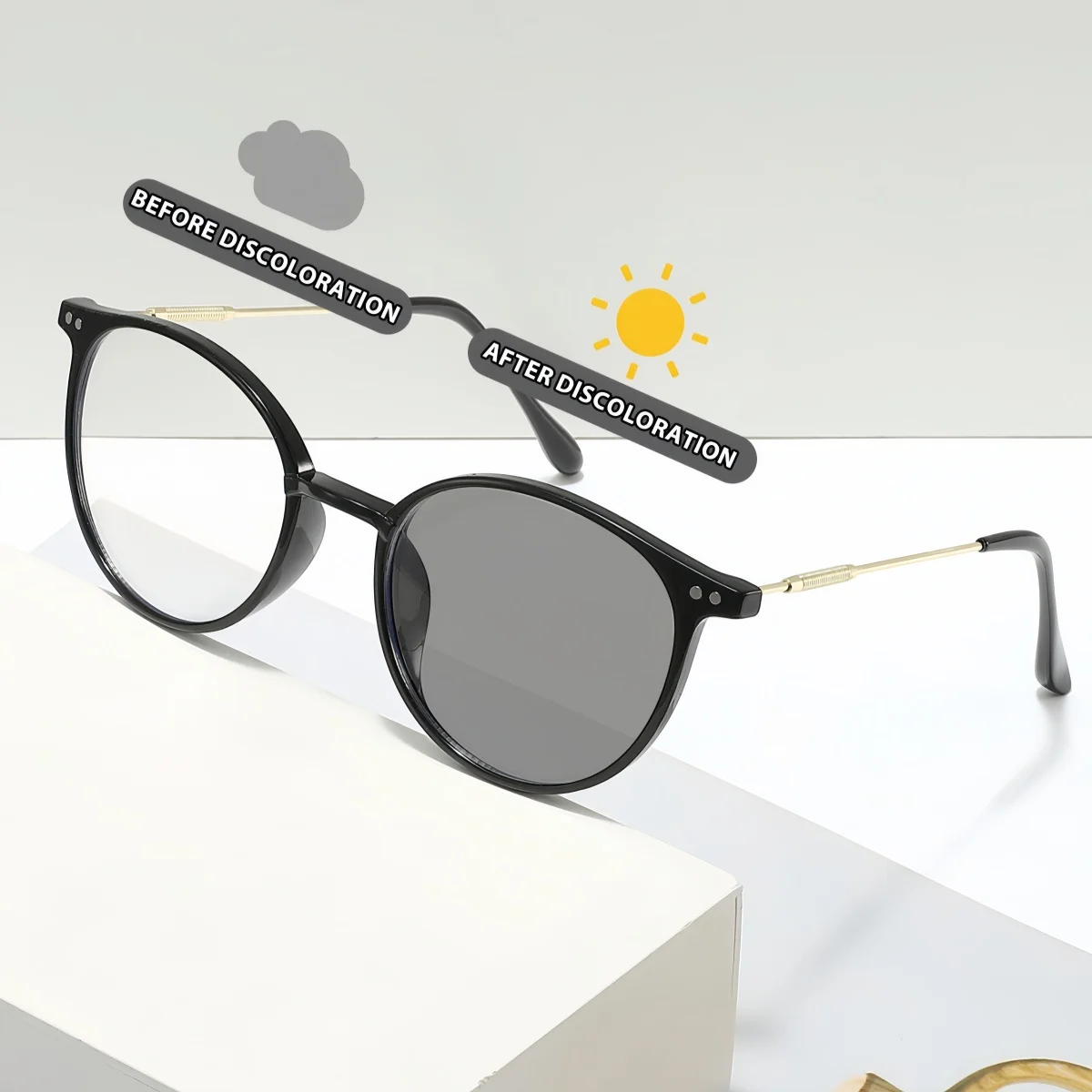 1 Stück modische, farbwechselnde Sonnenbrille für Herren und Damen im europäischen und amerikanischen Stil, trendige und vielseitige Sommersonnenschutz
