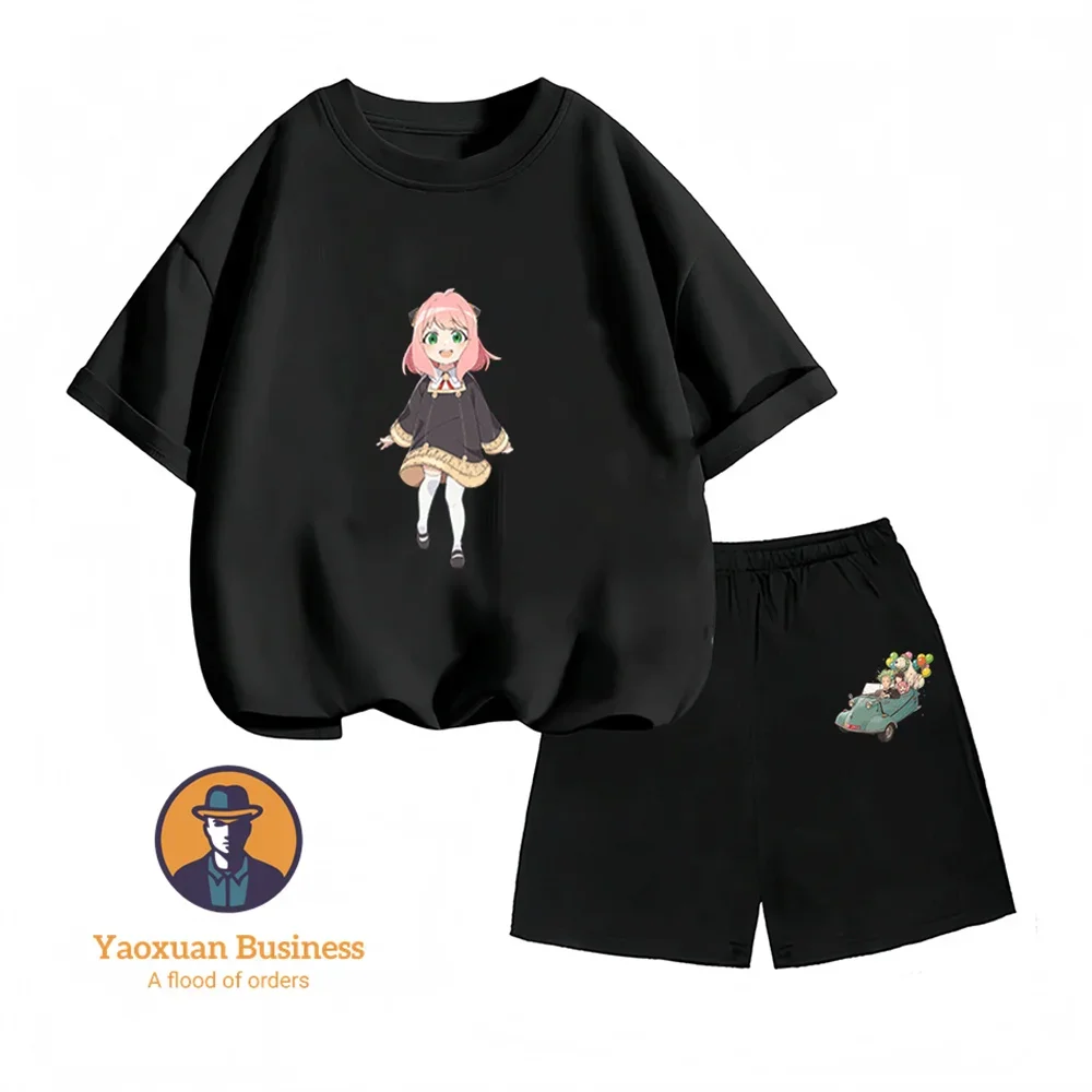 conjunto-de-verao-infantil-spy×family-com-estampa-de-desenho-animado-em-algodao-2-pecas-para-meninos-e-meninas-de-2-a-14-anos-–-lancamento-2026