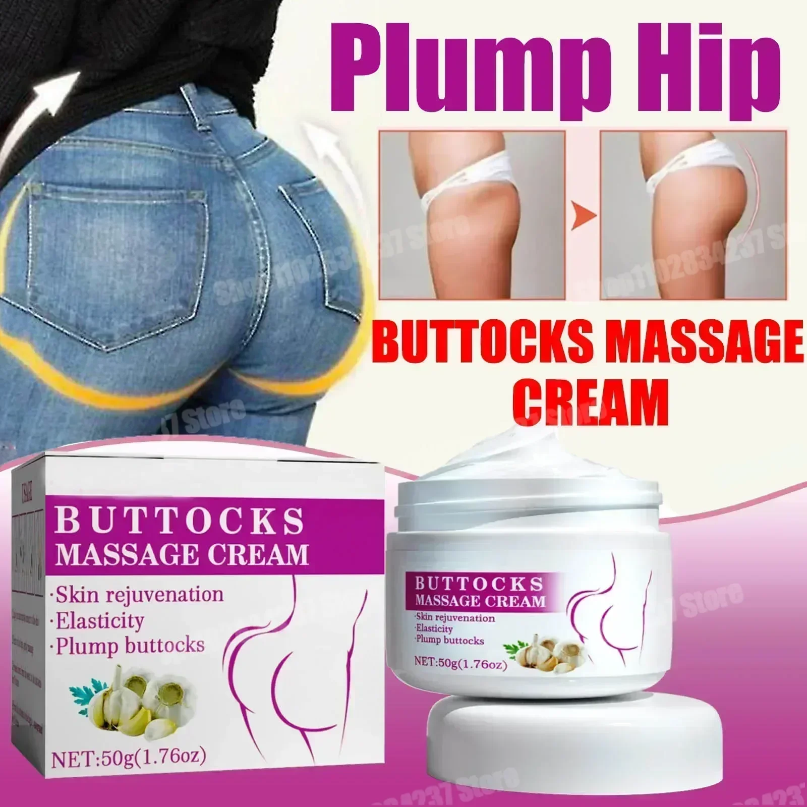 Buttock Enlargement Cream Butt Lift Up Firming Big Ass Enhance Hip Growth Tighten Shaping Sexy Body Care