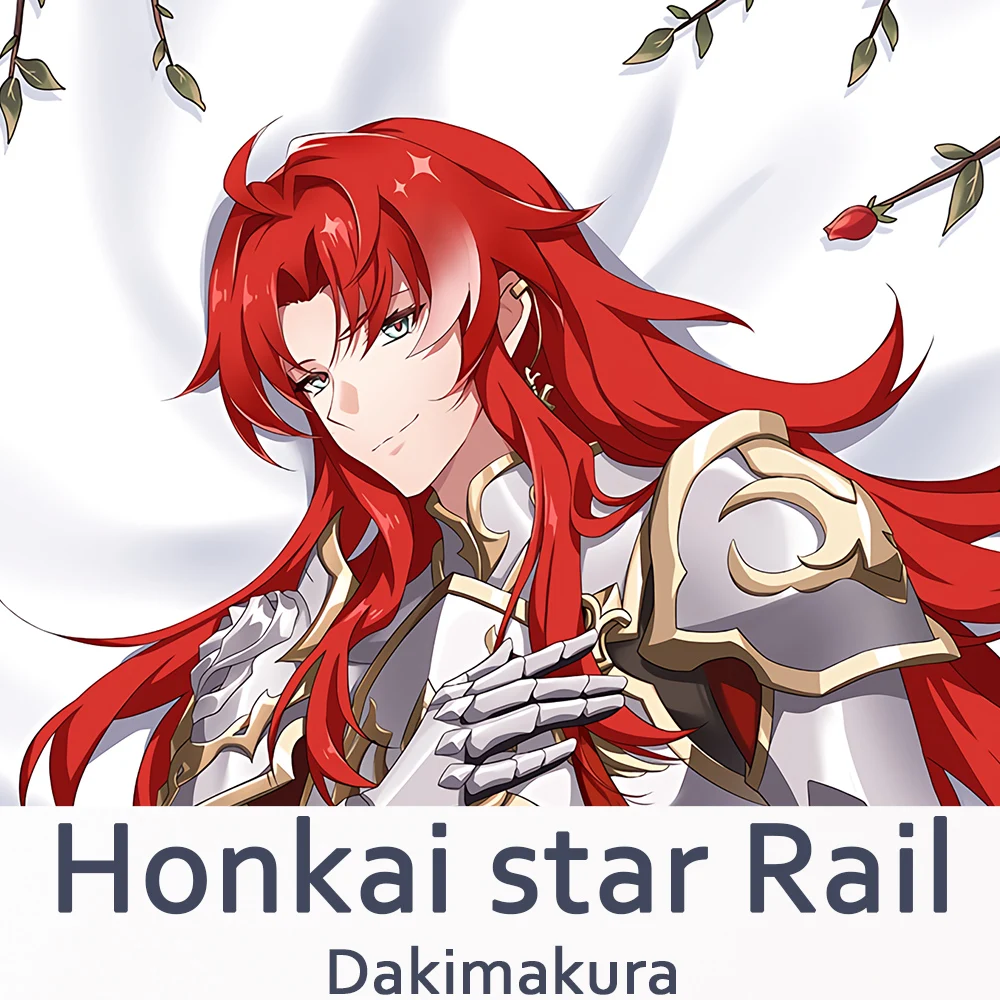 

Honkai star Rail Argenti Dakimakura, подушка для обнимания тела, подушка, наволочка из аниме