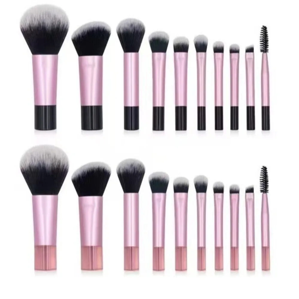 Série americana conjunto completo de pincéis de maquiagem em pó pincéis de maquiagem halo tintura brushpinceau sourcil beleza escova beleza ovo maquiagem