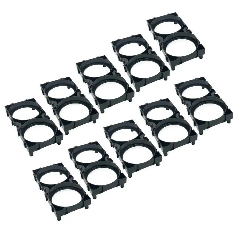 

652F Pack of 10 46160 Lithium Battery Holders,Cell Spacer Lithium Battery Stacking Shelf for Cylindrical Battery Pack