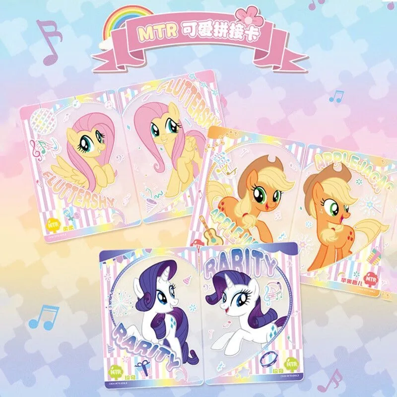 KAYOU الأصلي بلدي ليتل المهر بطاقات قوس قزح حقيبة 40th الذكرى محدودة الصداقة الأبدية بطاقة نادر SC SGR بطاقات لعبة للأطفال