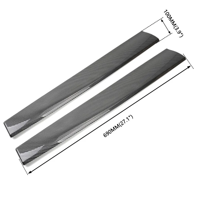 Car modification supplies are suitable for Model3Y center console dashboard decorative board ABS carbon grain board