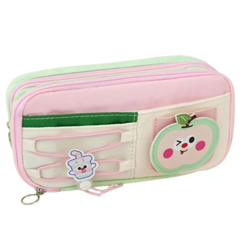 9 طبقة لطيف الفتيات مقلمة الجمالية الحيوان Kawaii الحالات المدرسية الحقيبة المحمولة سعة كبيرة مقسم حقيبة صندوق الطالب