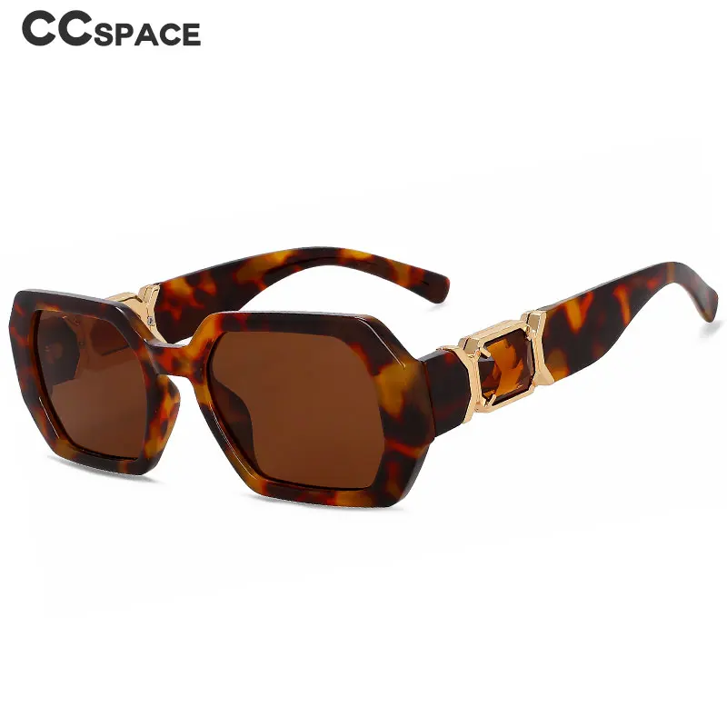 56207 Luxury Brand Sunglasses Women Oversized Diamond Sun Glasses for Female Rectangle Vintage Stripe Sunglasses Uv400