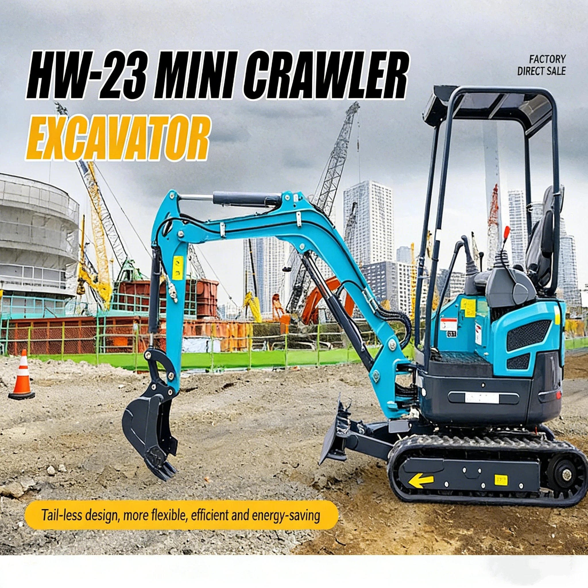 HW-23W Mini Crawler…
