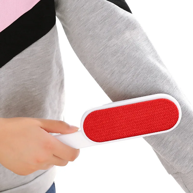 Selbstreinigende Fusselrolle, 2-seitige Entstaubungsbürste, Tierhaarentfernerbürste, Entfernung von Hunde- und Katzenhaaren von Sofa, Teppich, Kleidung