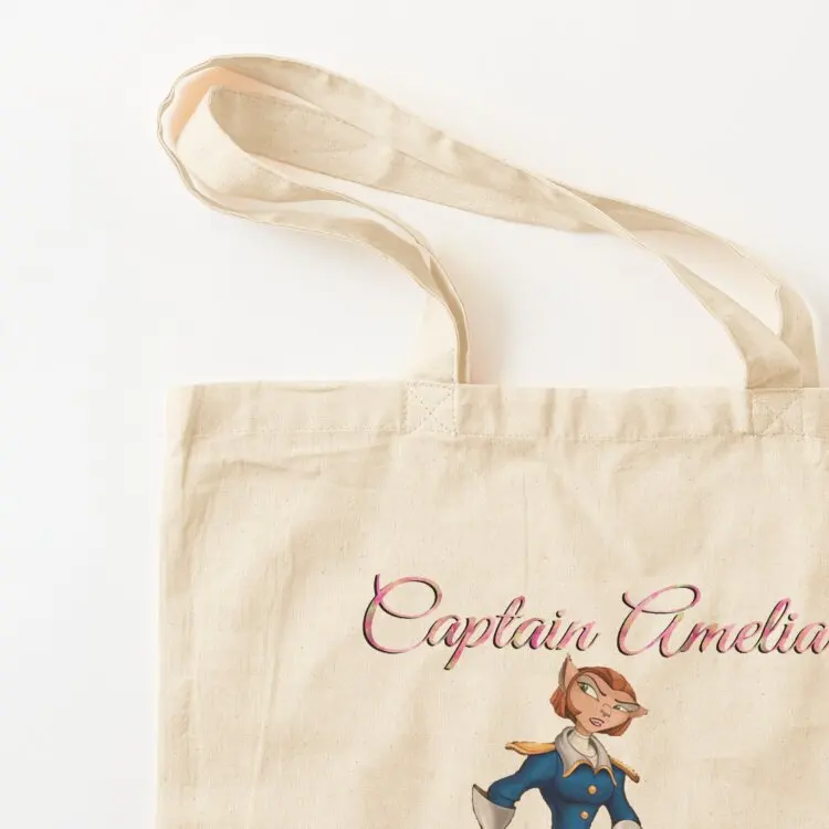 Captain Amelia Tote Bag tote bags cloth bags large size bags custom canvas bag personalized tote