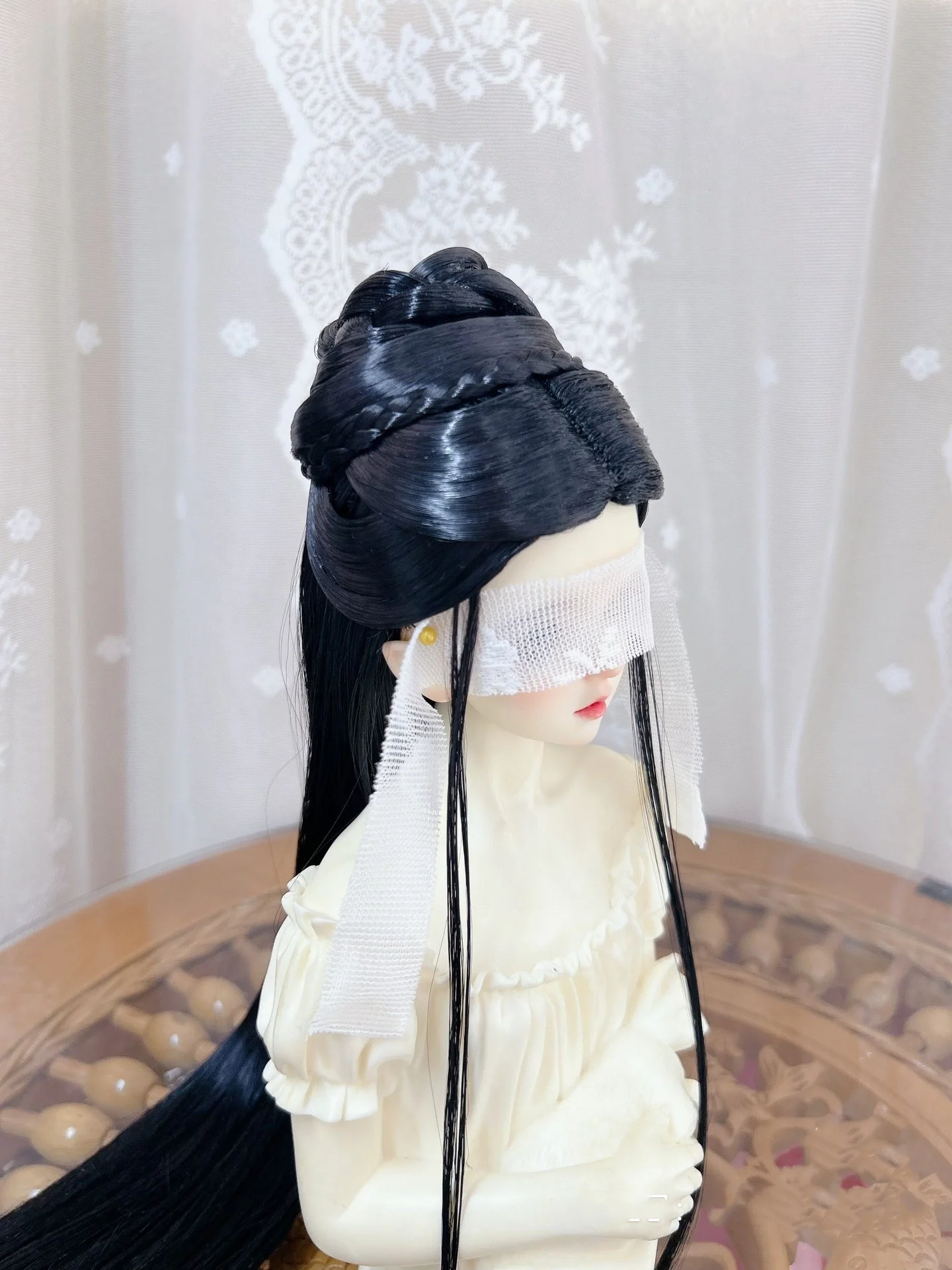 1/4 1/3 Ancient Costume BJD Wig Hanfu Style Fairy Long Hair Retro Wigs For BJD/SD MSD SD13 Big Girl SSDF  Doll Accessories C2001