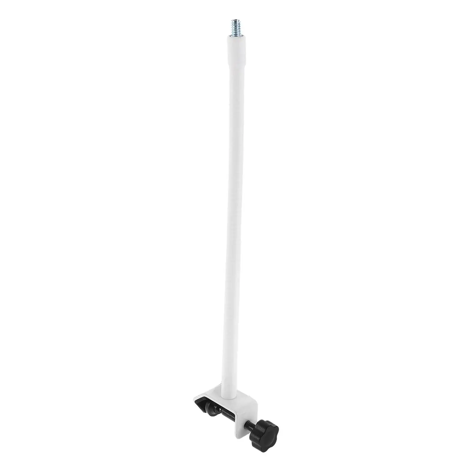 

Live Streaming Bracket 1 Extendable Metal Mic Stand White Hose Flexible Arm Desk Phone Clamp Compatible