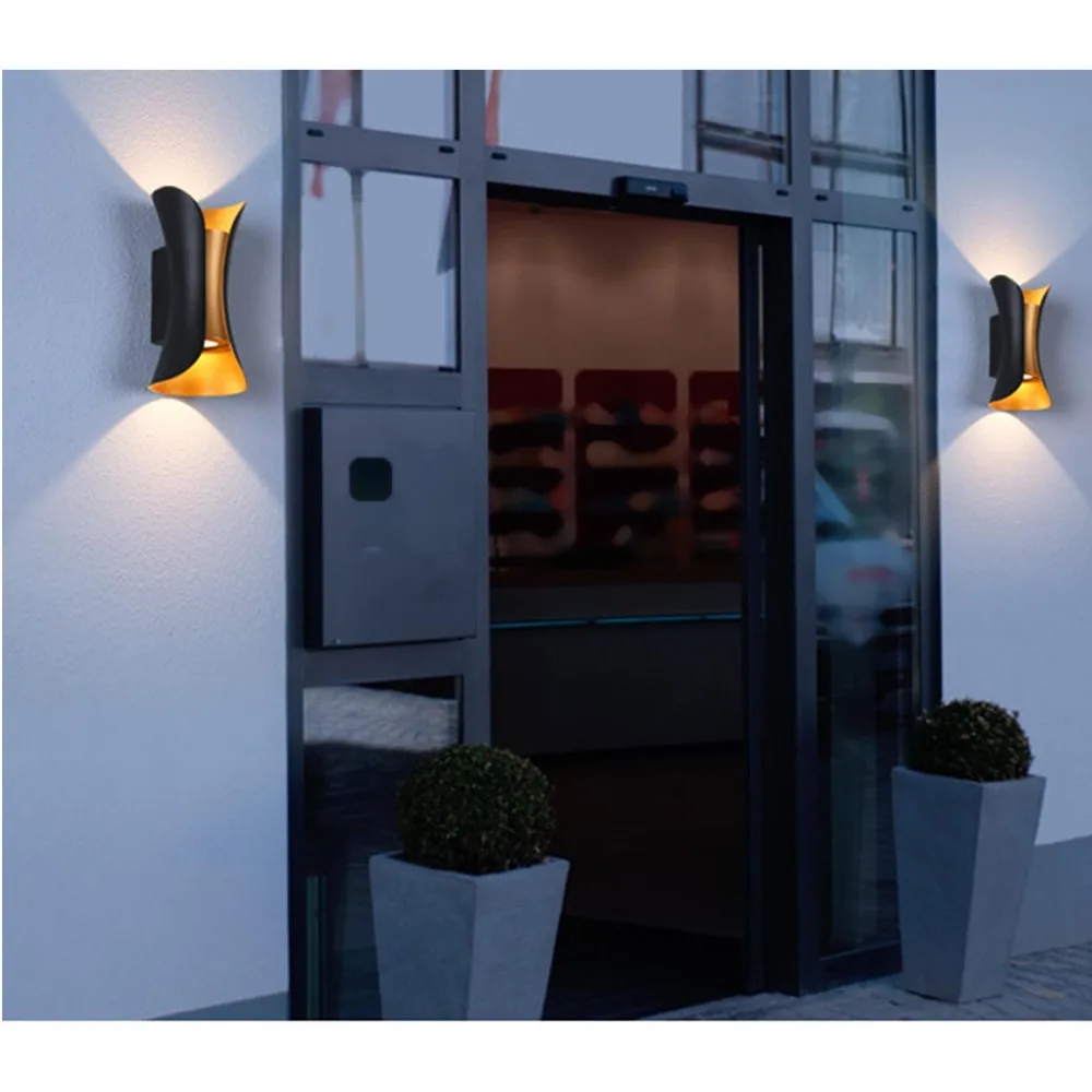 

Minimalist 6W Wall Mounted Light Warm White Waterproof Wall Sconce Light AC 110-265V LED Wall Lamp Living Room