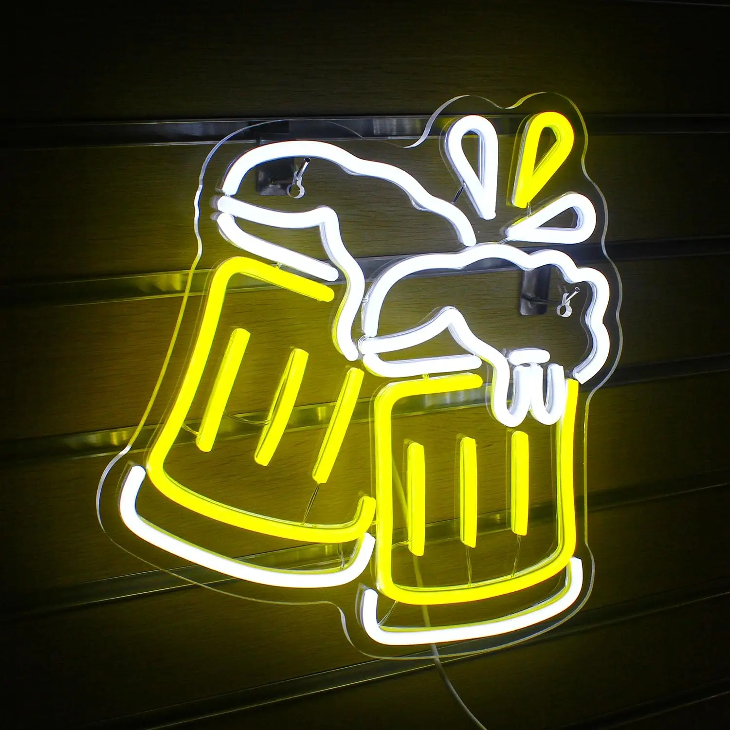 Beer neon lights, LED neon lights, beer shapes, , bar lights, up to the logo, cave bars, cafes, discos, wall decorations