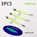 3PCS Chartreuse