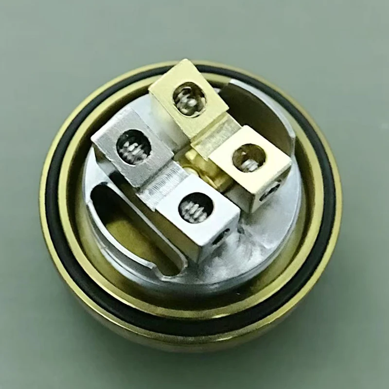 Dead Rabbit V2 RTA Yeniden Yapılandırılabilir Tank 2ml/5ml Y-Tipi Güverte Açılır-Doldurulabilir Dolum Sistemi Üstten Hava Akışlı Dekoratif Yedek Parçalar Dahildir