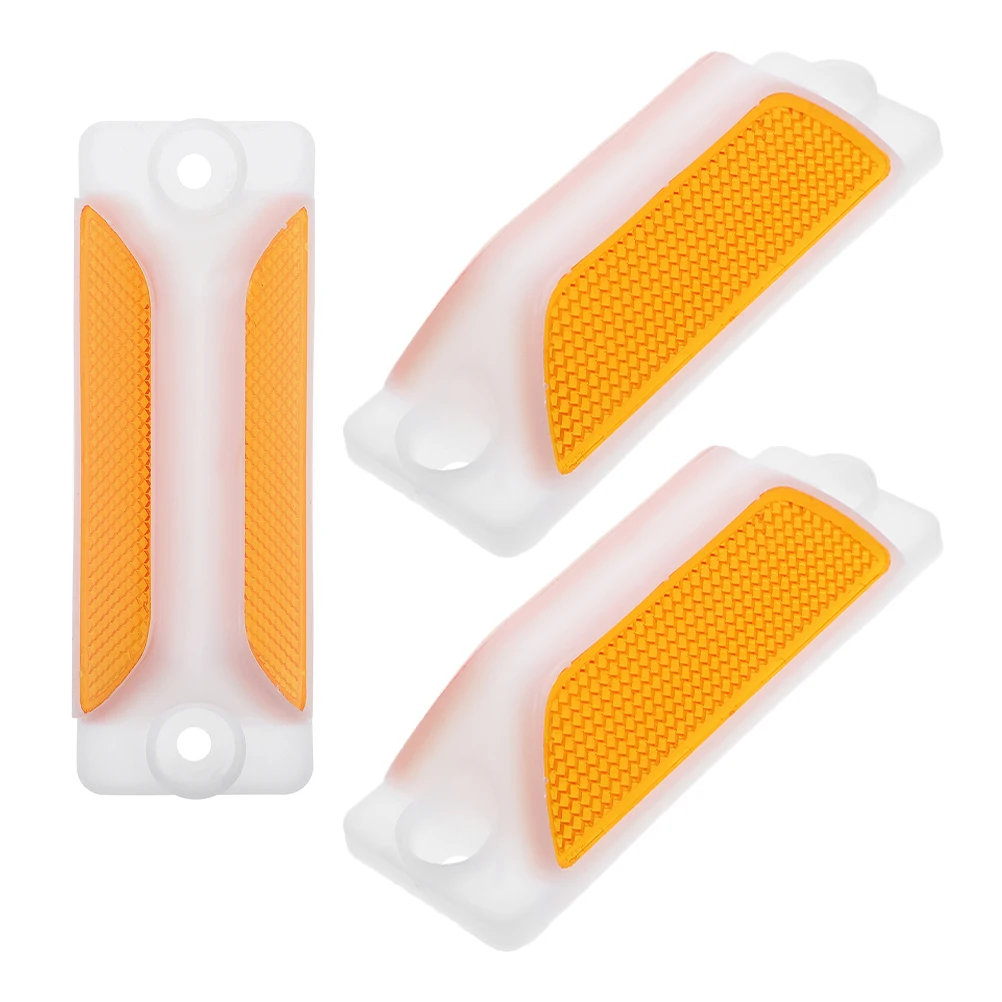 

3pcs Garage Guidance Markers Reflective Driveway Road Pavement Reflectors Heavy Duty Waterproof For Highway Lane Garden Traffic