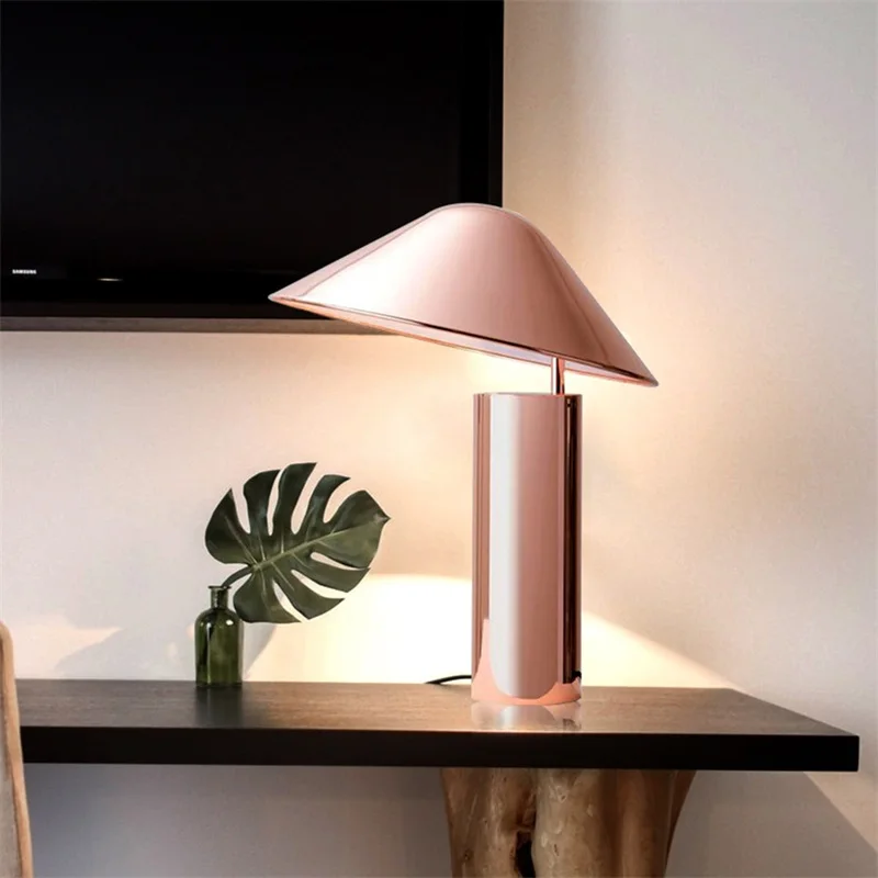 Imagem -06 - Abajur Ajustável Table Lamp Moderno Criativo Cool Mushroom Lâmpadas Design Mesa Luz Decorativa Sala de Estar Iluminação Interior