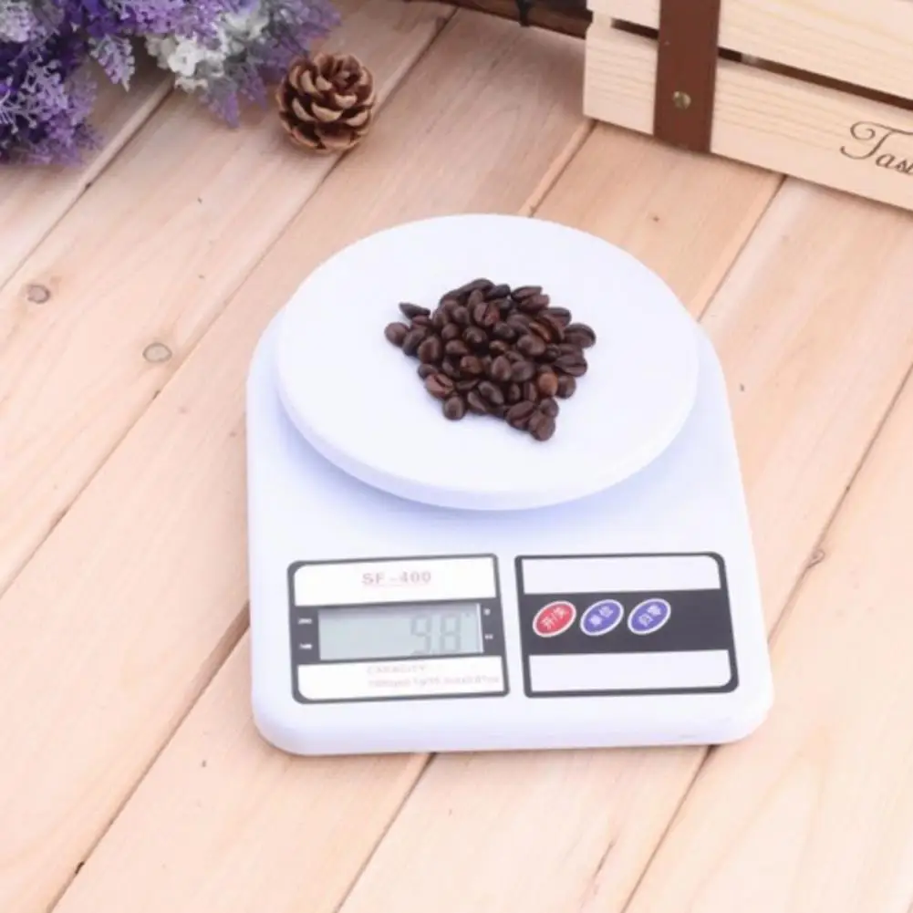 Kitchen Scale High Precision LED Screen Measuring Weight Portable Food Balance Kitchen Electronic Scale Home Accessories