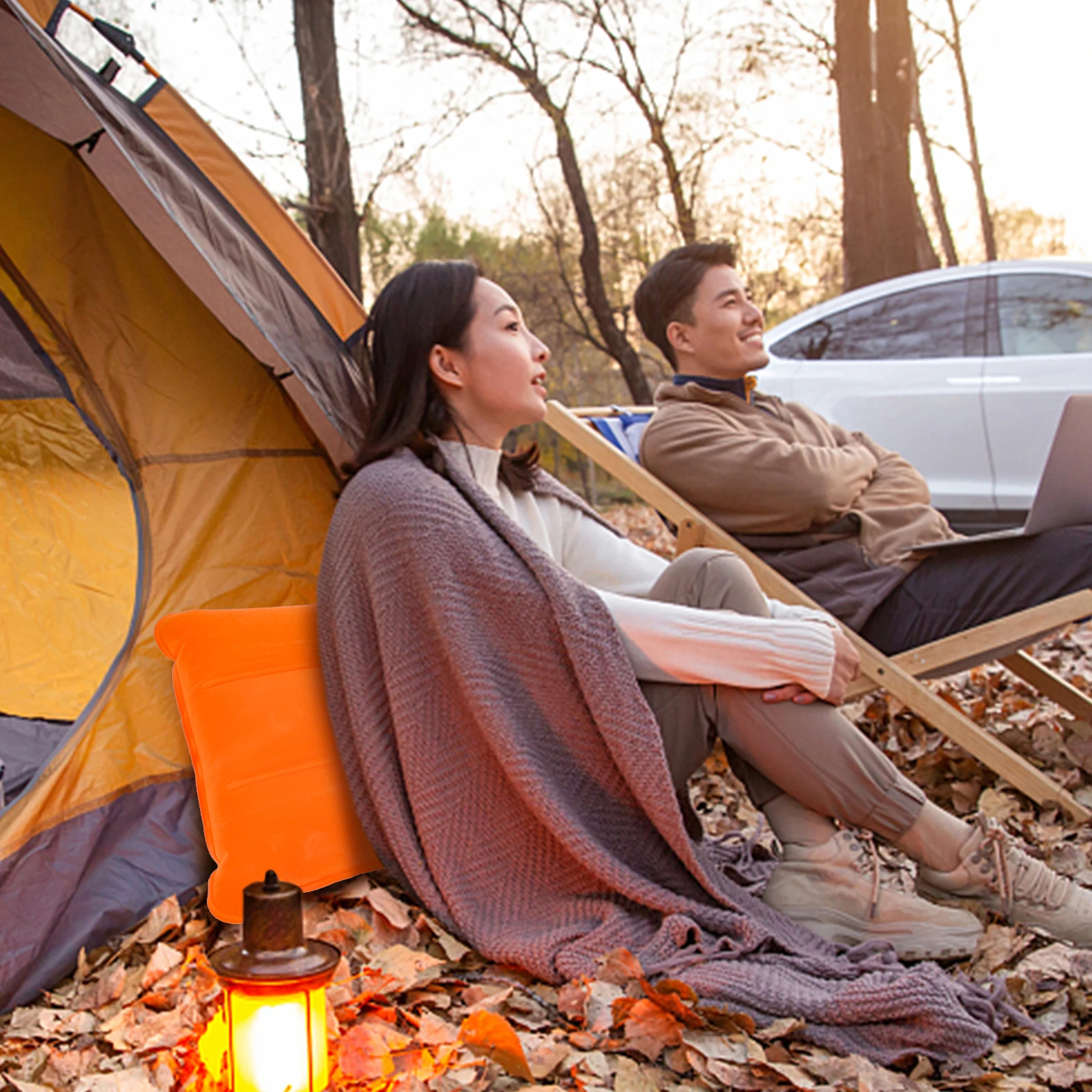 

Inflatable Travel Pillow Lightweight Camping Pillow For Hiking Backpacking Sleeping Support Outdoor Adventure Gear Home