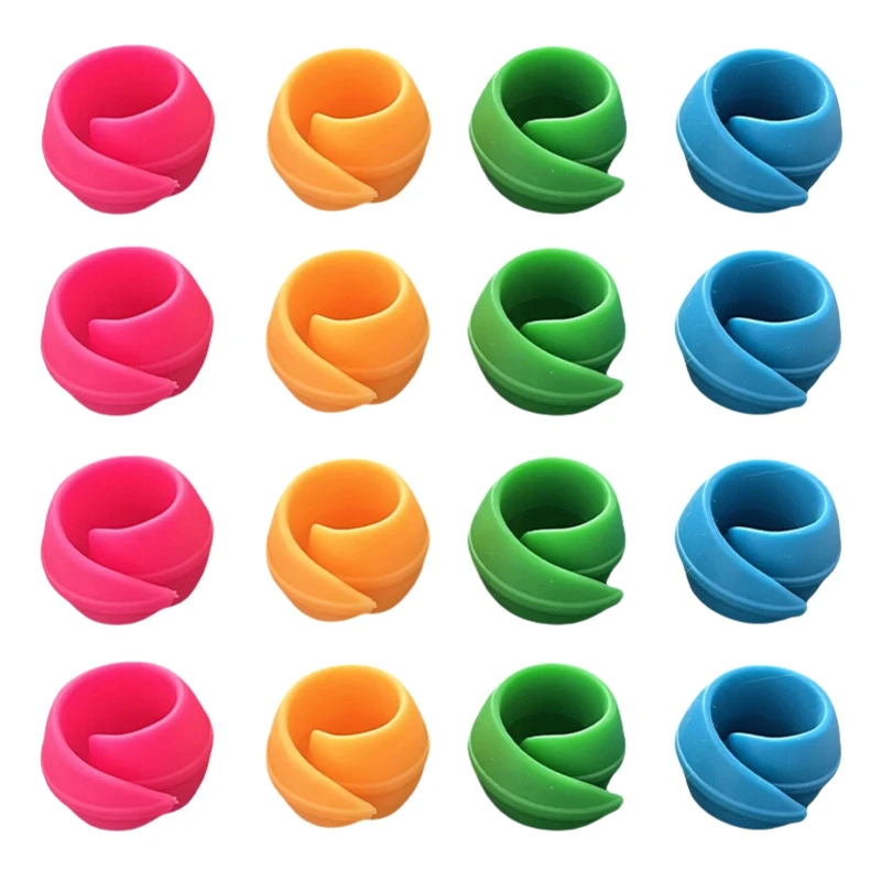 5/10Pcs Silicone Thread Spool Ring Colorful Spool Clamps Holder Bobbin Savers Thread Spool Huggers DIY Handicraft Sewing Tools